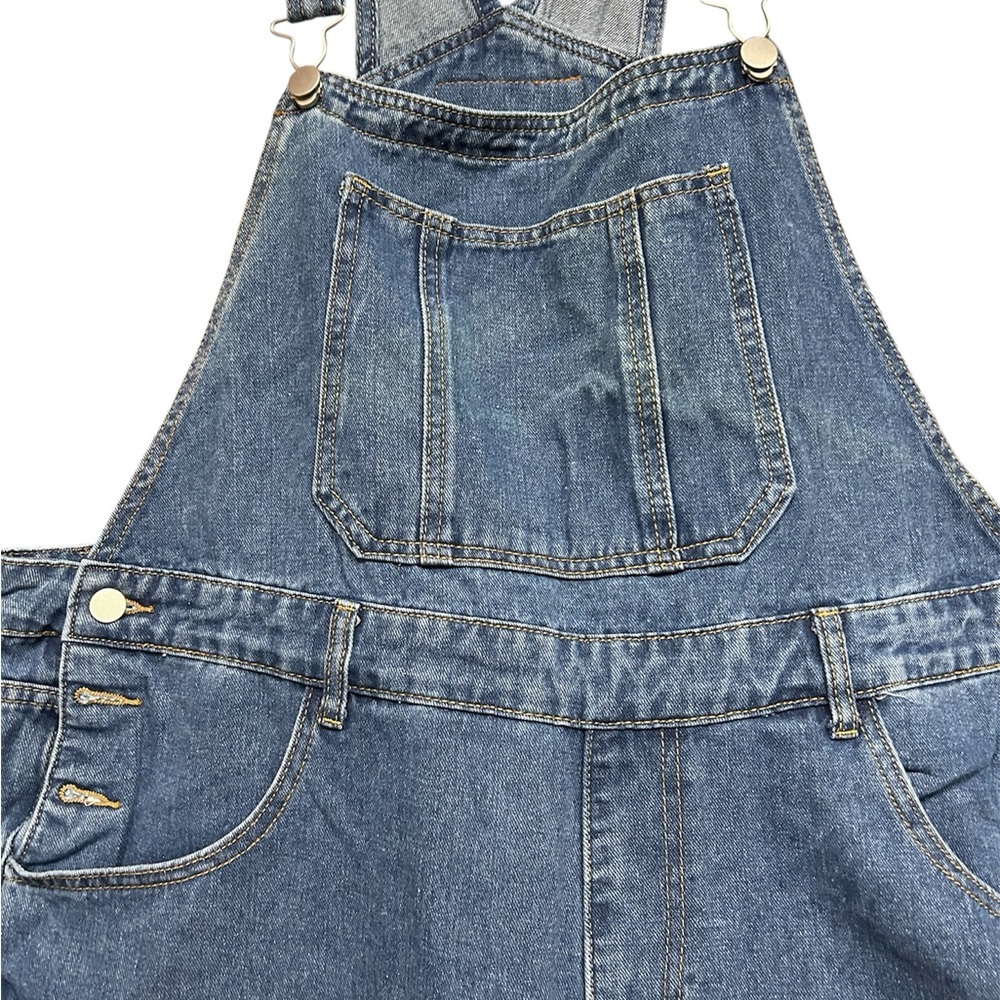 SHEIN ICON Plus Size Women's Denim Overalls 3X - Picture 5 of 11